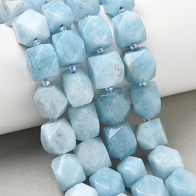 Dyed Natural White Jade Beads Strands GG-CBAF8A8-A06-01-1
