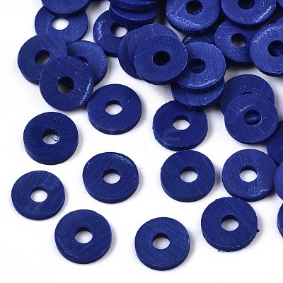 Handmade Polymer Clay Beads X-CLAY-Q251-6.0mm-53-1