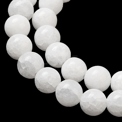 Natural Malaysia Jade Bead Strands G-M101-6mm-10-1
