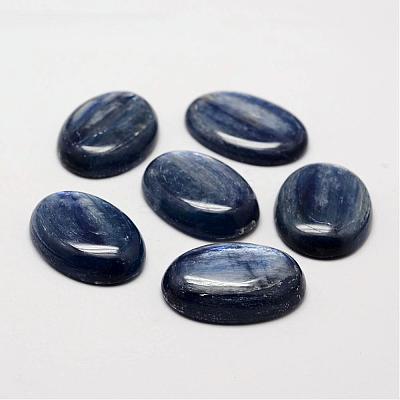 Oval Natural Kyanite/Cyanite/Disthene Cabochons G-O147-01H-1