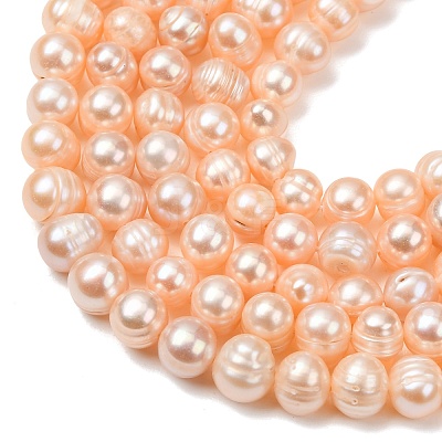 Natural Cultured Freshwater Pearl Beads Strands PA-CBABE82-16-1