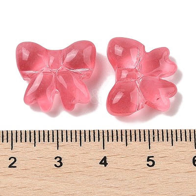 Transparent Spray Paint Glass Beads GLAA-Z011-02H-1