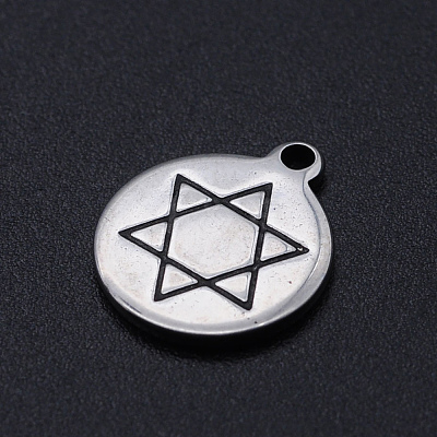 201 Stainless Steel Charms STAS-S105-T765-1