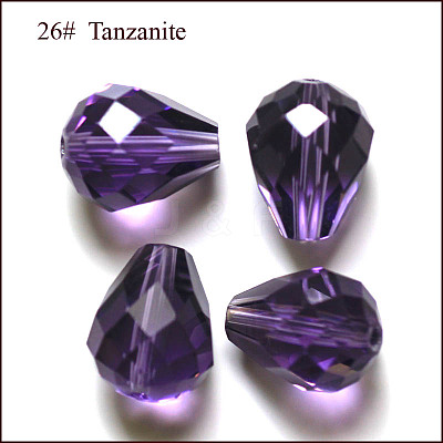 Imitation Austrian Crystal Beads SWAR-F062-12x10mm-26-1