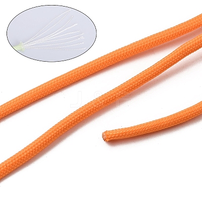 Luminous Glow in the Dark Polyester 9 Strand Core Cord OCOR-Z008-01B-1