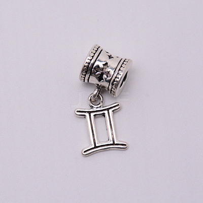 Tibetan Style Alloy Pendants Set PALLOY-WH0070-48P-1