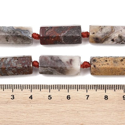 Natural Mexican Crazy Lace Agate Beads Strands G-B196-C01-01-1