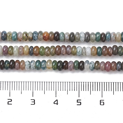 Natural Indian Agate Beads Strands X-G-H292-A13-02-1