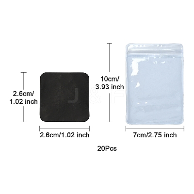 20Pcs Anti-Tarnish Strip Tabs AJEW-YW0001-15C-1