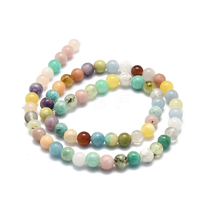 Natural Mixed Gemstone Beads Strands G-E576-02A-1