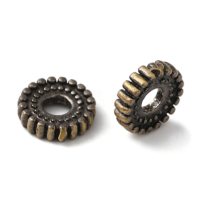 Rack Plating Brass Beads KK-P276-11BAB-1