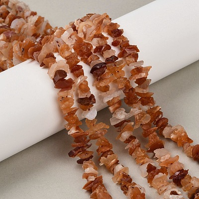 Natural Fire Opal Beads Strands G-C253-03-1