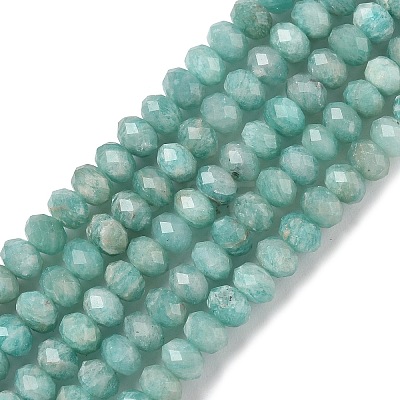 Natural Amazonite Bead Strands G-D344-A29-1