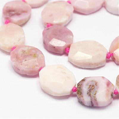 Natural Pink Opal Beads Strands G-P188-05-1