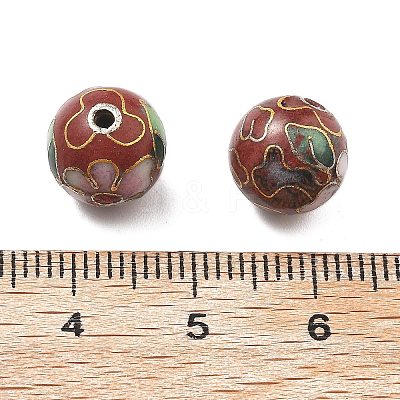 Handmade Cloisonne Beads CLB-O001-M09-01-1