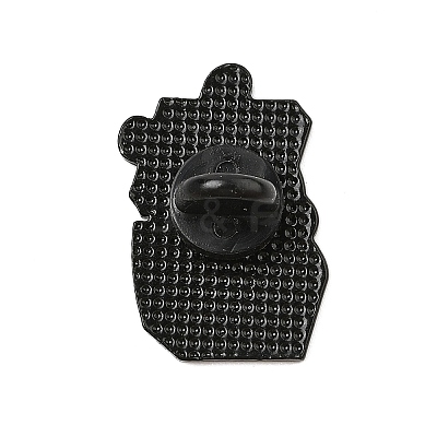Christmas Theme Zinc Alloy Enamel Pin Brooch for Backpack Clothes JEWE-R003-01EB-06-1