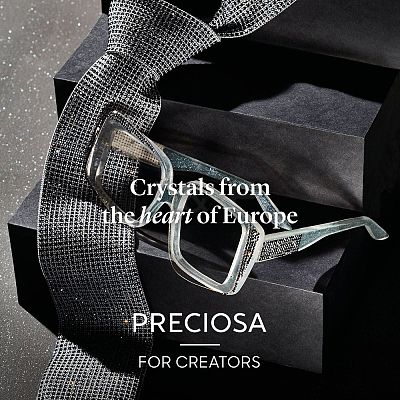 Preciosa® Crystal Hotfix Flatback Stones Y-PRC-HSS10-80250-200-1