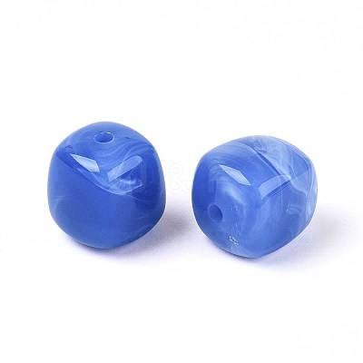 Opaque Acrylic Beads OACR-ZX006-33G-1