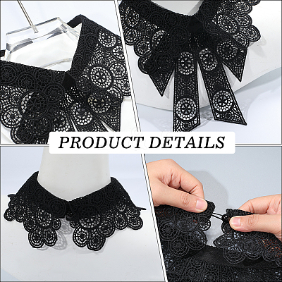 Polyester Women's False Collar DIY-WH20048-074G-1
