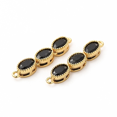 Rack Plating Eco-Friendly Brass Micro Pave Cubic Zirconia Pendants X-KK-K165-27G-02-1