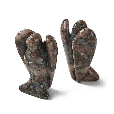 Natural Labradorite Carved Angle Figurines GG-CBA9C2C-A18-1