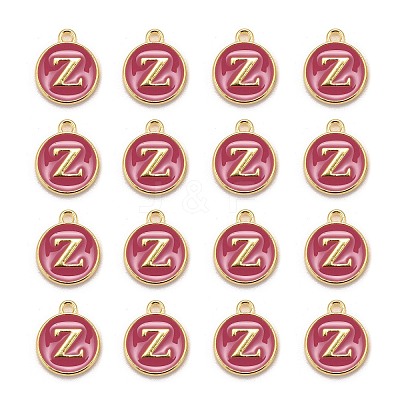 Golden Plated Alloy Enamel Charms LS-ENAM-S118-08Z-1