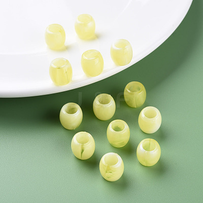 Acrylic European Beads MACR-S375-003-08-1