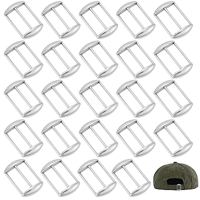24Pcs Alloy Tri-Glide Adjuster Buckles FIND-GA0008-33P-1