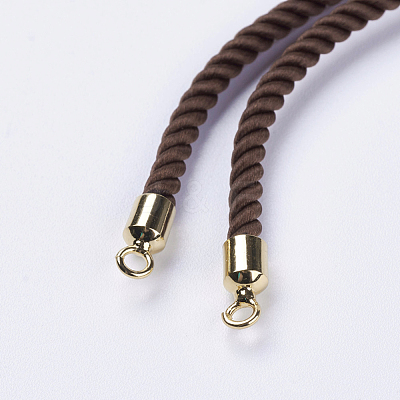 Nylon Twisted Cord Bracelet Making X-MAK-F018-14G-RS-1
