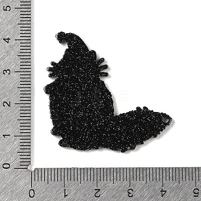 Christmas Cat Acrylic Pendants MACR-K360-01A-1