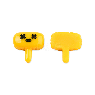 Opaque Resin Pendants CRES-N021-160-1