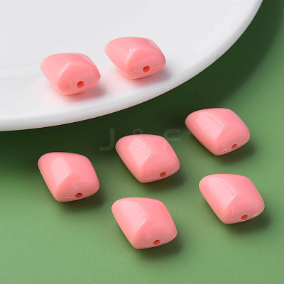 Opaque Acrylic Beads MACR-S373-15A-A08-1
