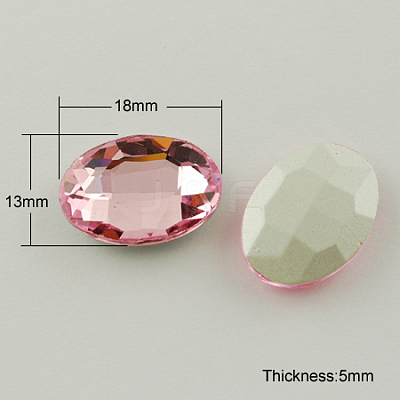 Glass Pointed Back Rhinestone RGLA-Q012-M-1