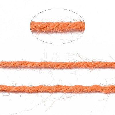 Colored Jute Cord OCOR-R008-2mm-006-1