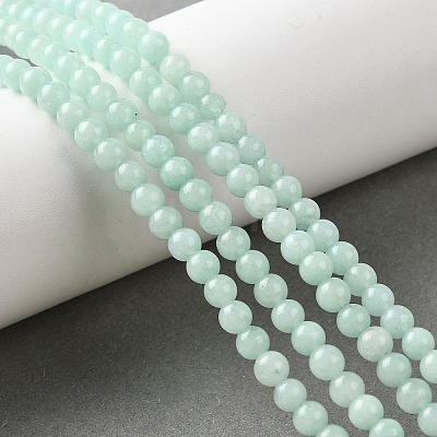 Natural Malaysia Jade Beads Strands G-A146-4mm-B06-01-1