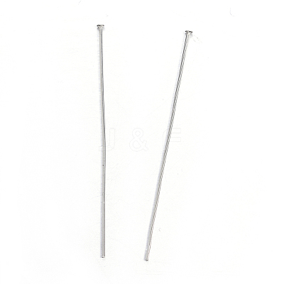 Non-Tarnish 304 Stainless Steel Flat Head Pins X-STAS-D448-015P-1