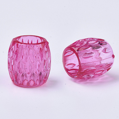 Transparent Acrylic Beads TACR-T015-037-1