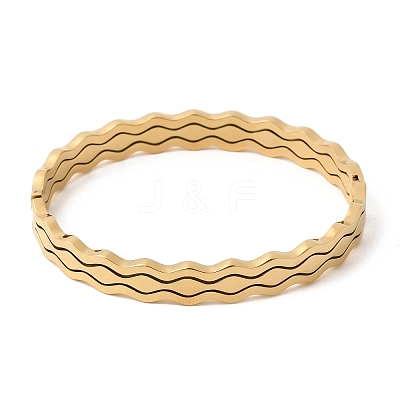 304 Stainless Steel Hinged Bangles BJEW-D408-15G-1