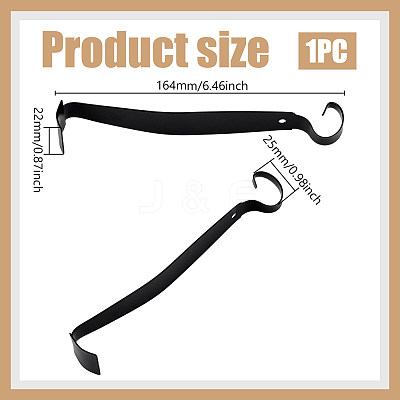 Iron Pottery Trimming Tools AJEW-WH0816-105EB-1