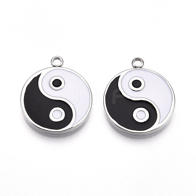 304 Stainless Steel Pendants STAS-N108-15P-1
