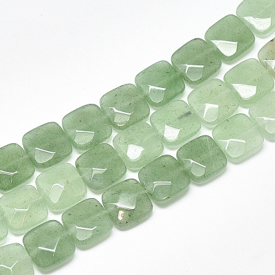 Natural Green Aventurine Beads Strands G-S357-D02-05-1