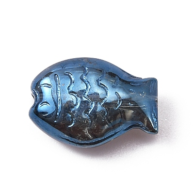 Electroplate Glass Beads EGLA-WH0002-02B-1