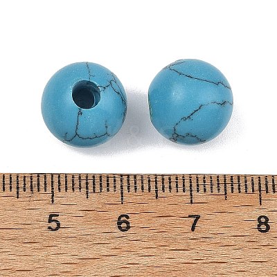 Synthetic Turquoise Beads GG-CBA02C4-05C-1