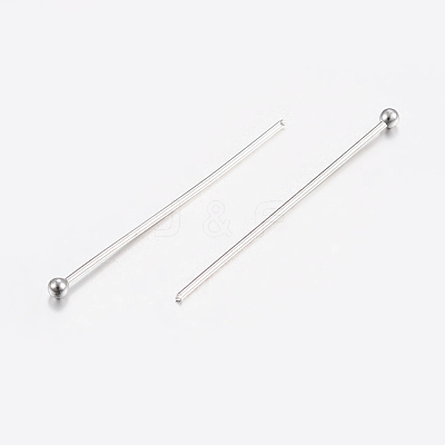 Tarnish Resistant 304 Stainless Steel Ball Head Pins STAS-K172-30P-03-1