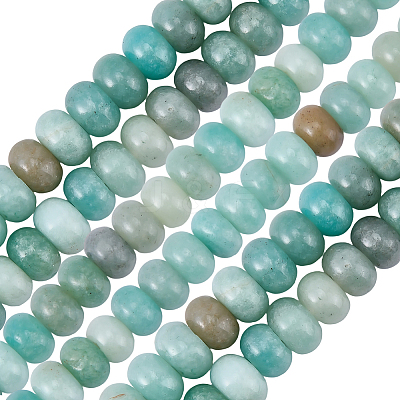 1 Strand Natural Flower Amazonite Beads Strands G-SC0003-75-1