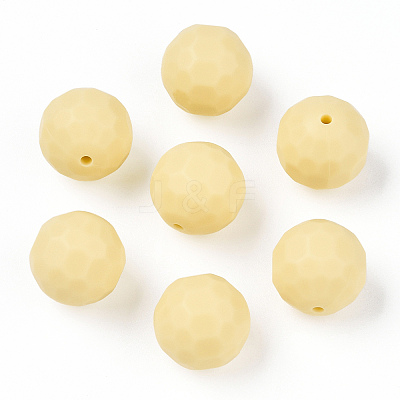Food Grade Eco-Friendly Silicone Beads SIL-T037-05-1