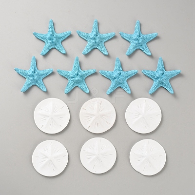 Opaque Resin Cabochons Kit RESI-WH0035-60-1