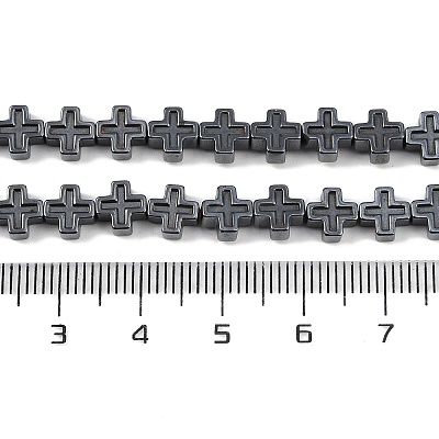 Synthetic Non-magnetic Hematite Beads Strands G-K375-D01-01-1