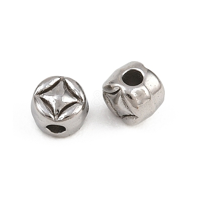 304 Stainless Steel Beads STAS-D394-02C-P-1