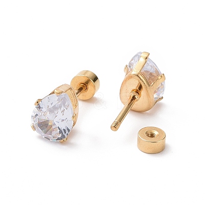 304 Stainless Steel Earlobe Plugs STAS-I113-26G-1